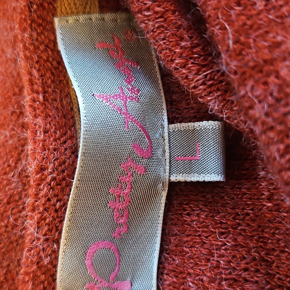 Pretty Angel Knit Ruffle Hem Dress L - Picture 5 of 6